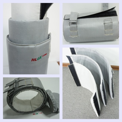 火龍熱陶瓷電廠(chǎng)管道保溫套