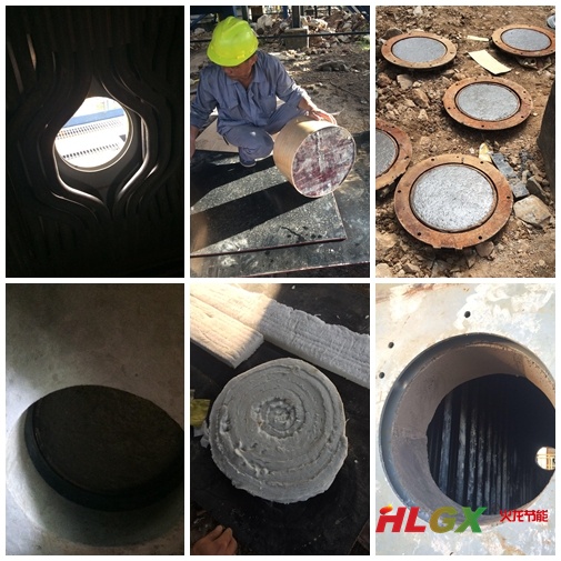 45噸燃氣鍋爐爐門(mén)保溫