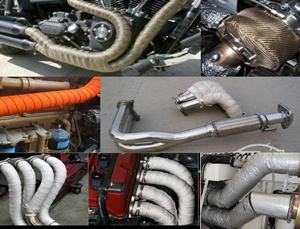 排氣管隔熱帶選陶瓷纖維帶好還是玻璃纖維帶好？